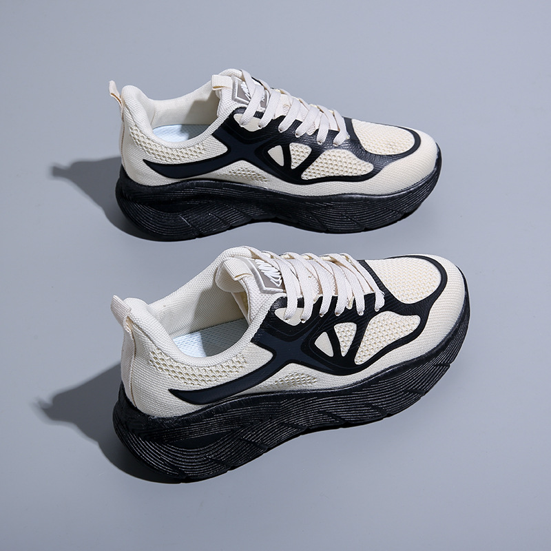 2024 new versatile breathable couple sneakers candy color lightweight flat running shoes unisex shoes f8829 full figure