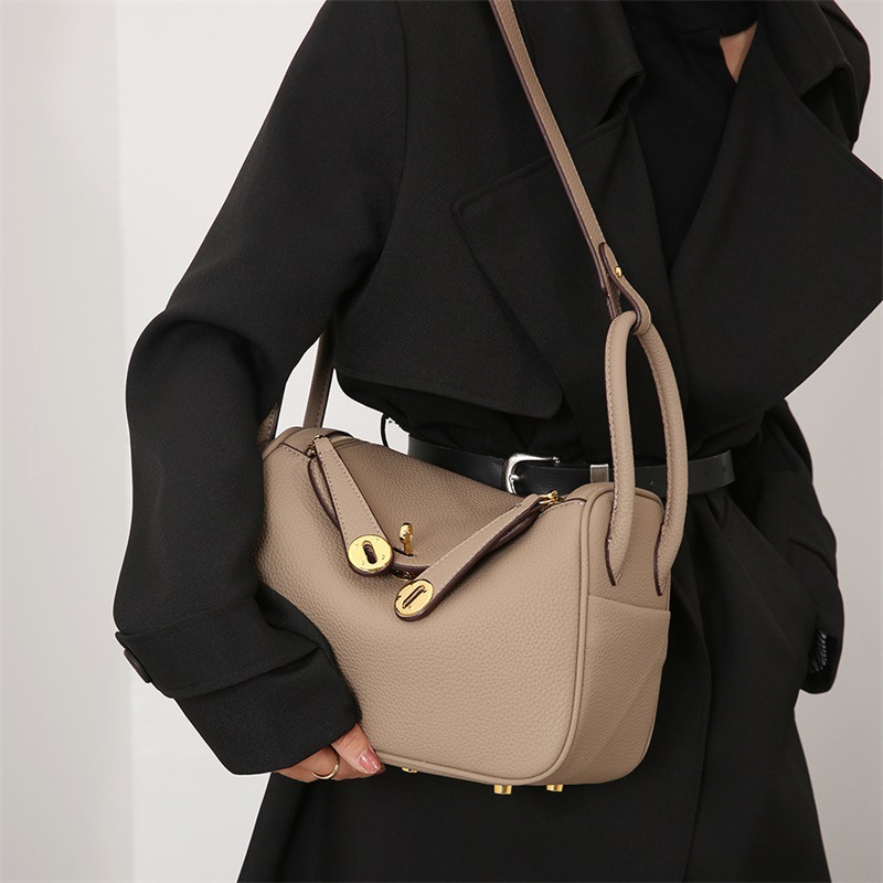 lindy bag 2025 spring and summer new pillow bag fashion trendy one-shoulder crossbody portable doctor bag for women details Picture