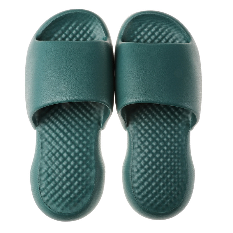 men's drooping slippers wholesale summer non-slip deodorant and wear-resistant couple fashionable style macaron color eva bathroom slippers undefined