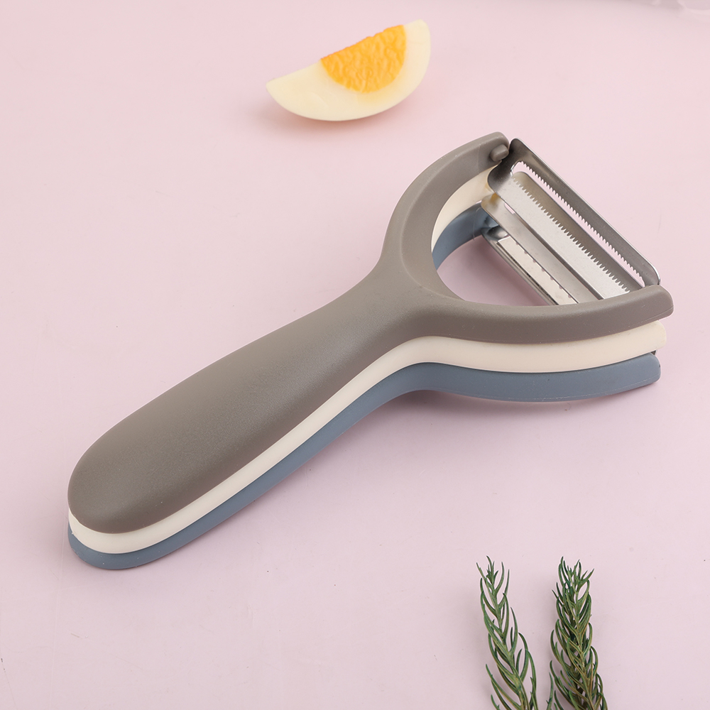 浙江厨巨日用品定制厨房日用品 外贸3PCS削皮器瓜果削皮刀厂家直供 专属纸卡定制厨具刨子