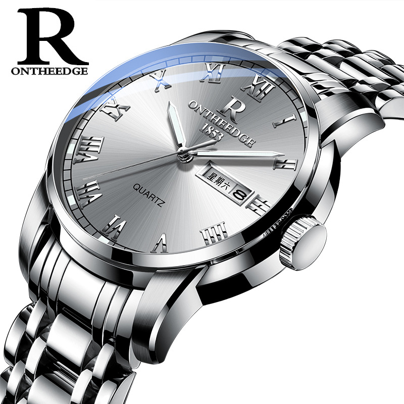ruizhiyuan fashion swiss watch waterproof luminous watch men's alloy quartz watch good-looking men's business watch Application Scenario