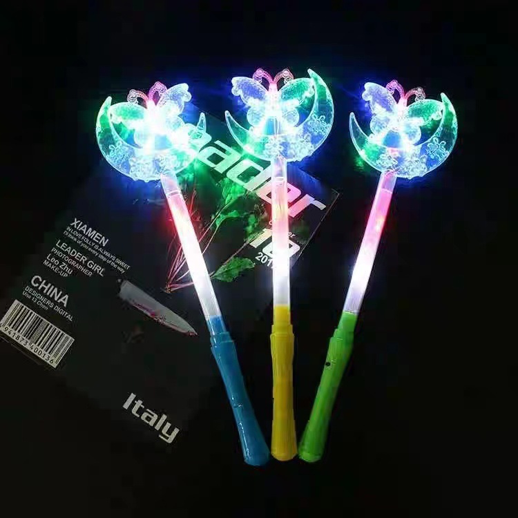 night market stall toys children flash magical wand festival concert glowing props light stick factory direct sales Item Picture