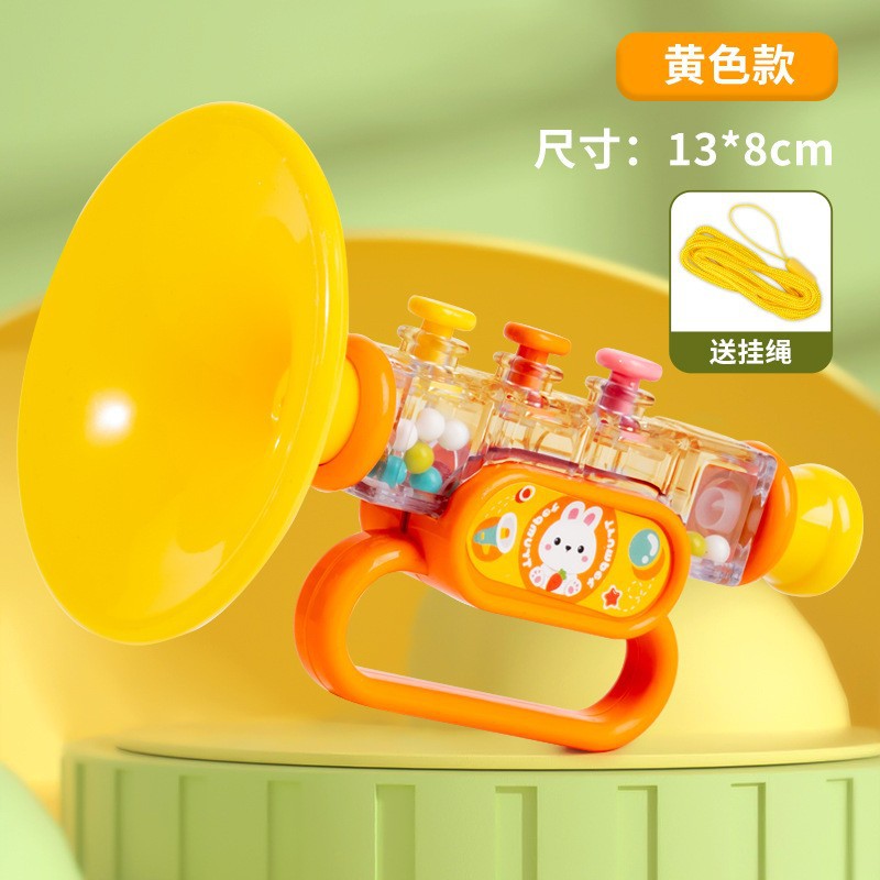 rabbit small horn children's toy blowing music baby's cartoon harmonica baby whistle musical instrument wholesale details Picture
