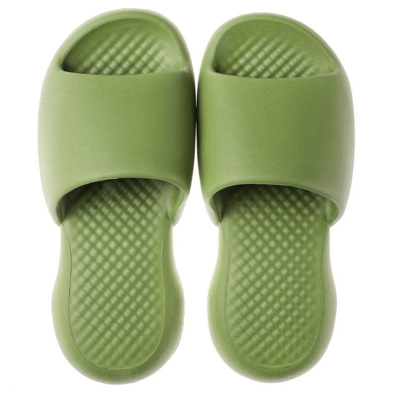 men's drooping slippers wholesale summer non-slip deodorant and wear-resistant couple fashionable style macaron color eva bathroom slippers undefined