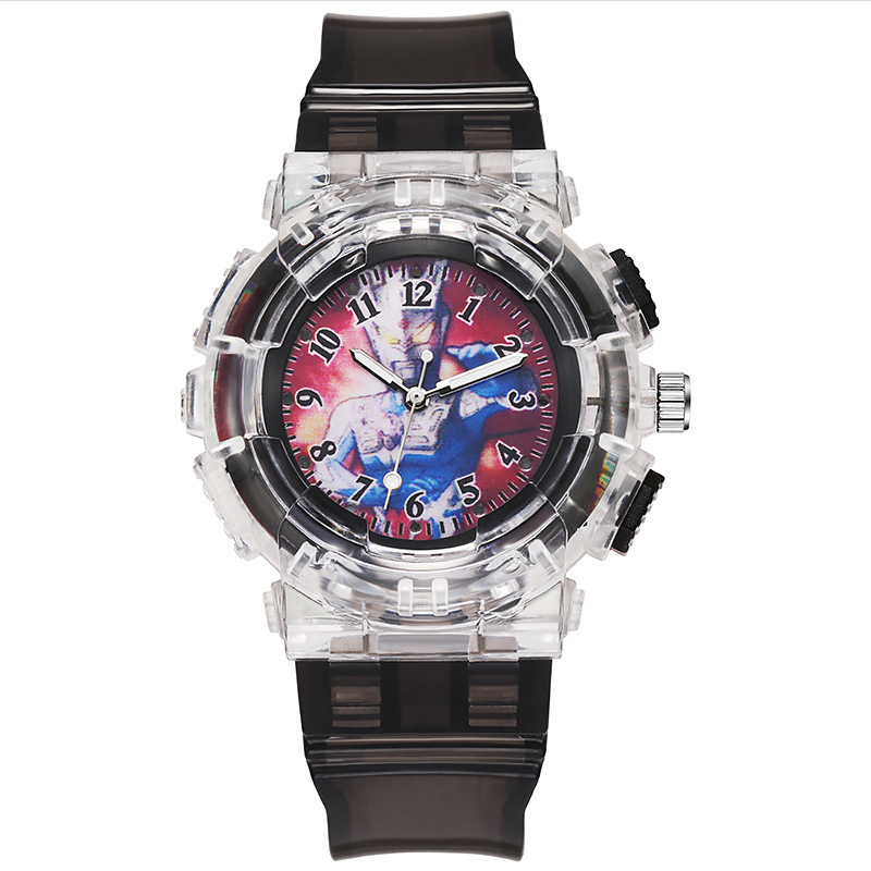 led luminous ott watch children's watch cartoon animation primary school student watch electronic sports watch men's watch full figure
