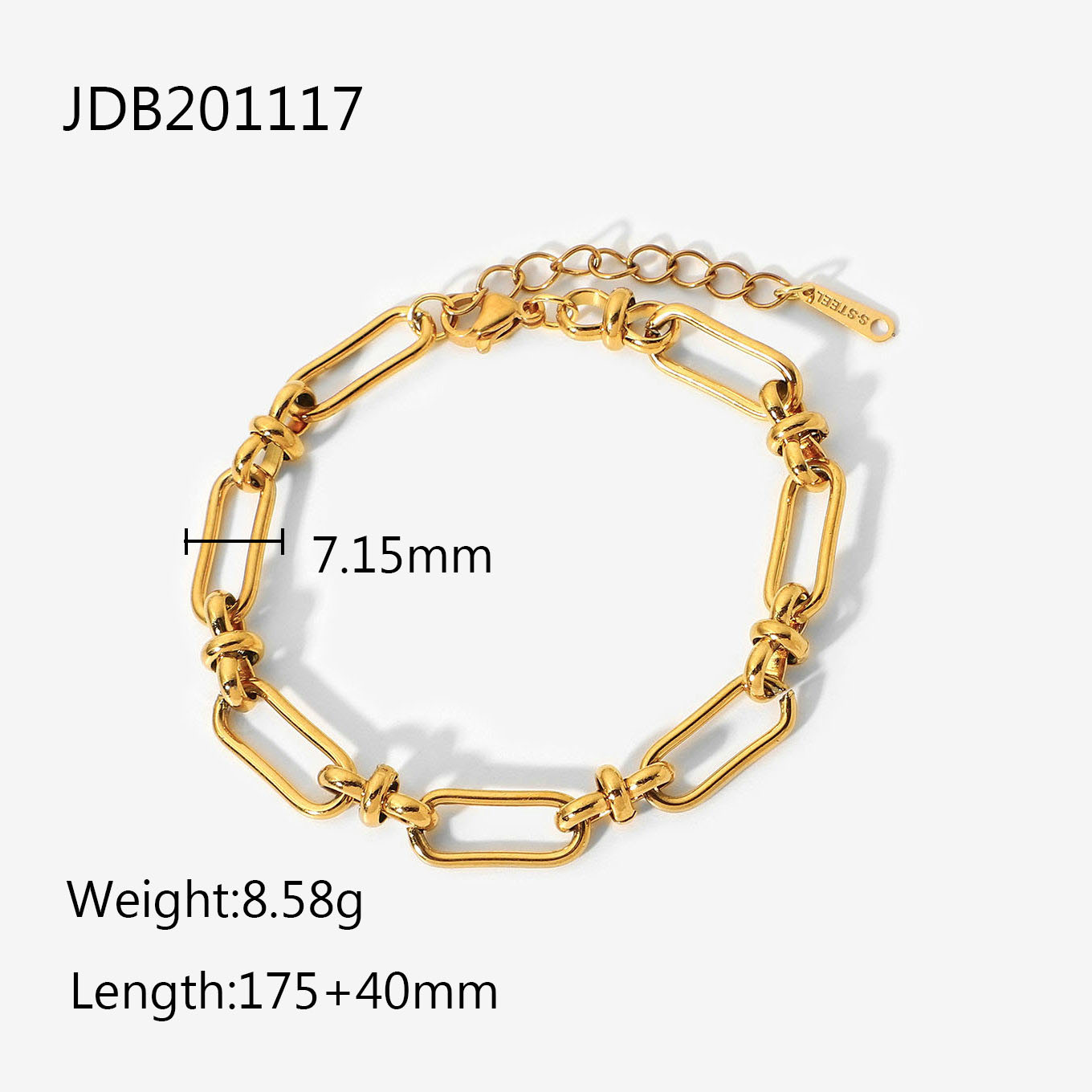 jieding european and american stainless steel bracelet women's non-fading jewelry light luxury high sense ornament cross-border hot titanium steel bracelet Application Scenario