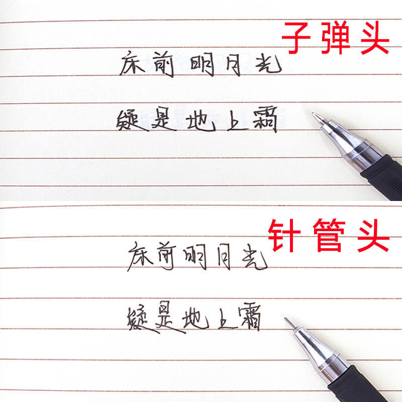 gp380 gel pen black frosted signature pen business stationery student exam wholesale carbon pen 0.5mm syringe Application Scenario
