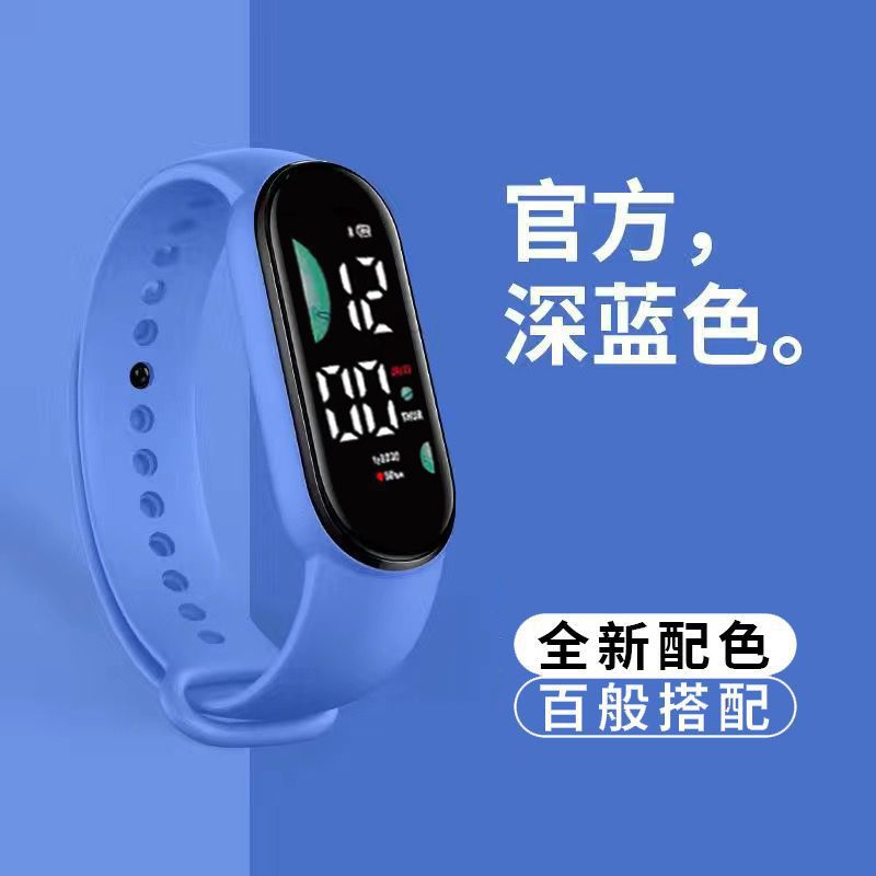 cross-border direct selling spot touch electronic watch led watch children's electronic watch student sports watch wholesale Item Picture