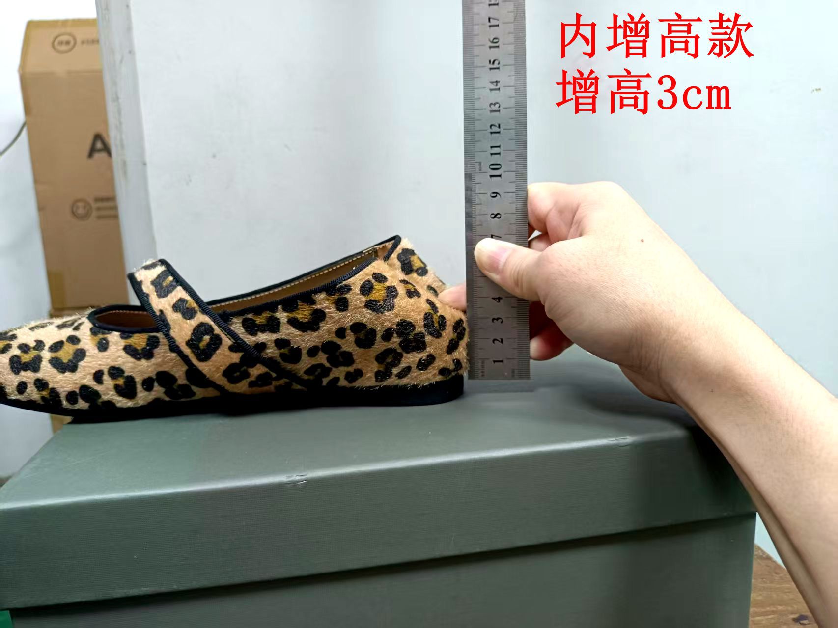 2025 autumn and winter new super soft bottom leopard print mary jane shoes women's ballet style flat buckle pumps gommino Application Scenario