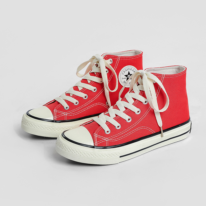 1970s retro classic high-top canvas shoes 2025 autumn new men's and women's couple joker student board shoes fashion undefined