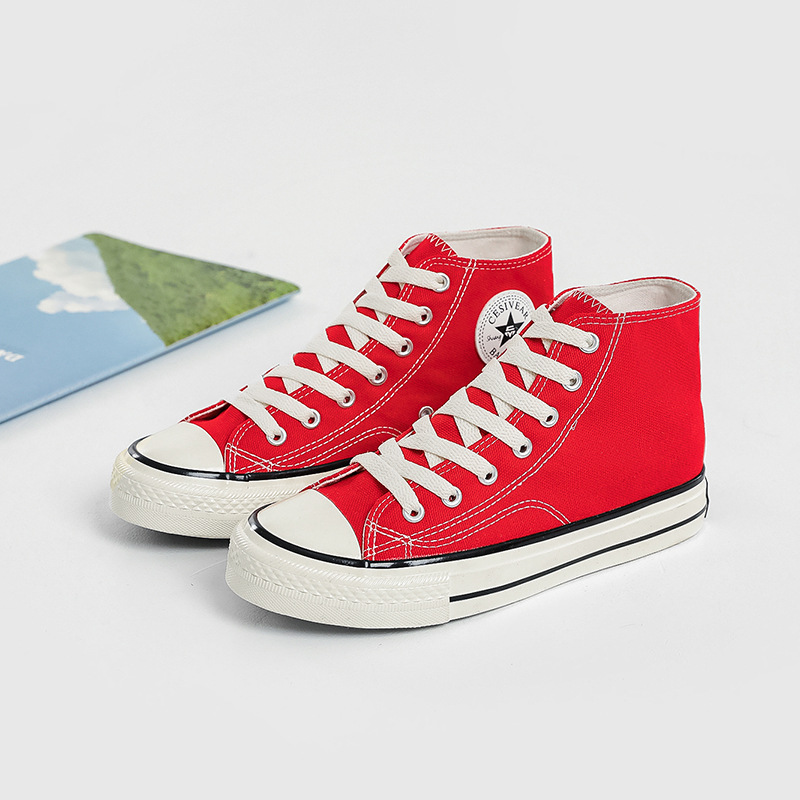 1970s retro classic high-top canvas shoes 2025 autumn new men's and women's couple joker student board shoes fashion undefined