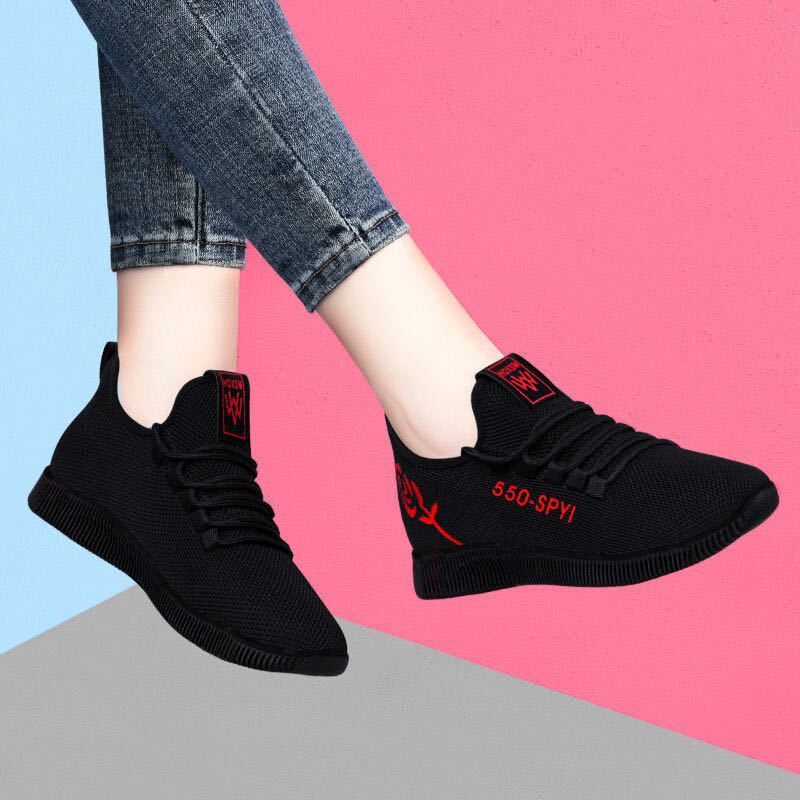 spring and summer new korean style casual shoes breathable old beijing cloth shoes foreign trade sneakers women fashion shoes cross-border delivery undefined