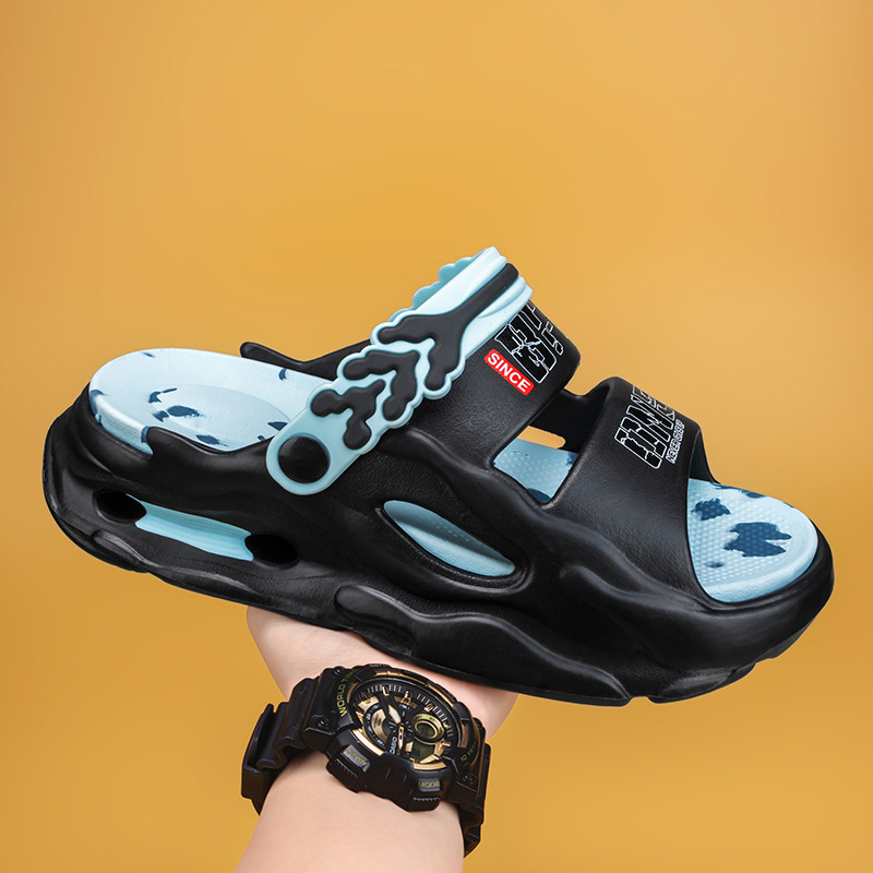 hot selling sandals men's summer outdoor casual non-slip beach shoes soft bottom not tired feet driving comfortable slippers women's shoes Application Scenario