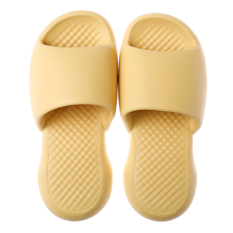 men's drooping slippers wholesale summer non-slip deodorant and wear-resistant couple fashionable style macaron color eva bathroom slippers undefined