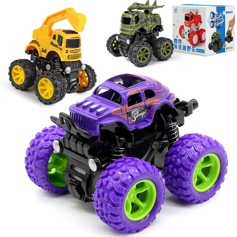 best-seller on douyin internet celebrity children's toys boys fire-fighting off-road inertia engineering vehicle night market stall small toys wholesale full figure
