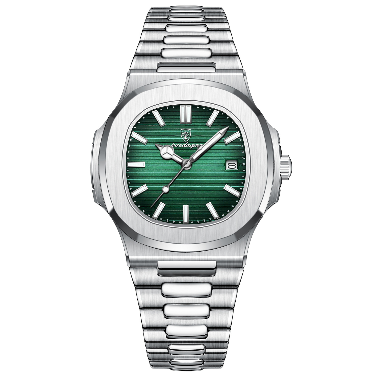 swiss brand waterproof luminous new men's watch men's ultra-thin quartz watch live broadcast foreign trade popular style one piece dropshipping Specification drawing