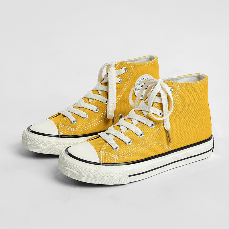 1970s retro classic high-top canvas shoes 2025 autumn new men's and women's couple joker student board shoes fashion undefined