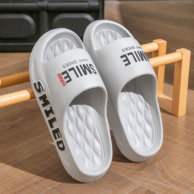 eva slippers bathroom men's shit feeling home non-slip non-stinky feet home indoor summer wholesale bath women undefined