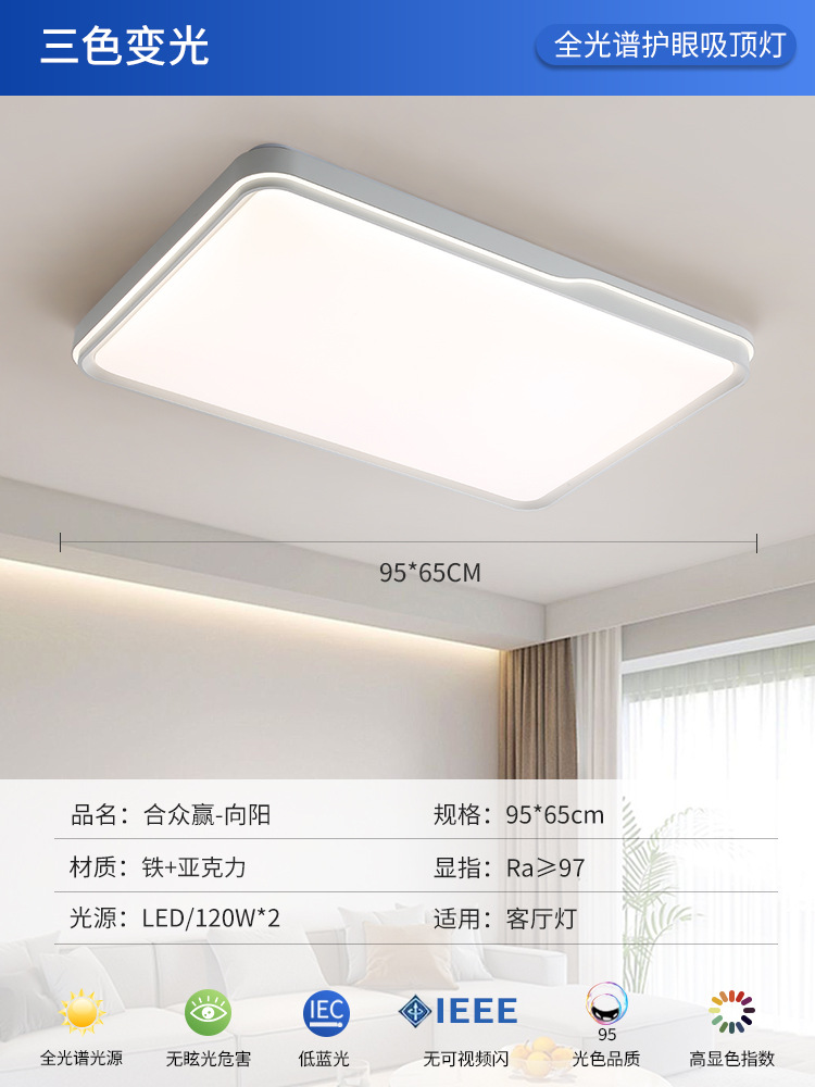 full spectrum room bedroom light led ceiling lamp modern minimalist 2024 new children's room lamp zhongshan lamps Application Scenario