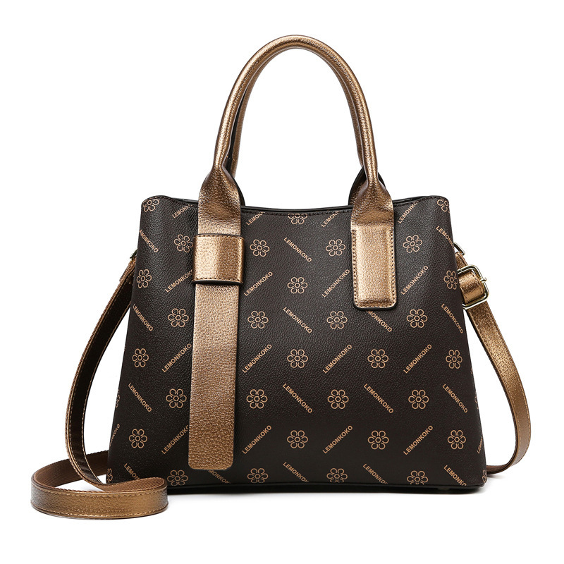 handbag retro presbyopic bag messenger bag women's fashion high-grade shoulder bag women's large capacity commuter tote Application Scenario