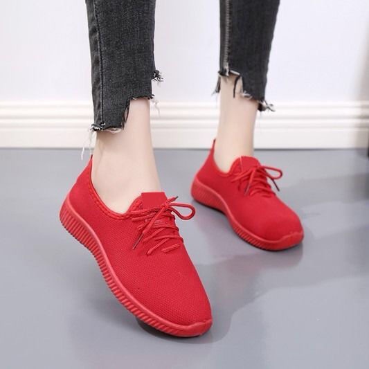 spring and summer new korean style casual shoes breathable old beijing cloth shoes foreign trade sneakers women fashion shoes cross-border delivery undefined