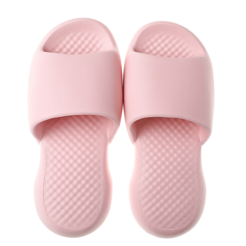 men's drooping slippers wholesale summer non-slip deodorant and wear-resistant couple fashionable style macaron color eva bathroom slippers undefined