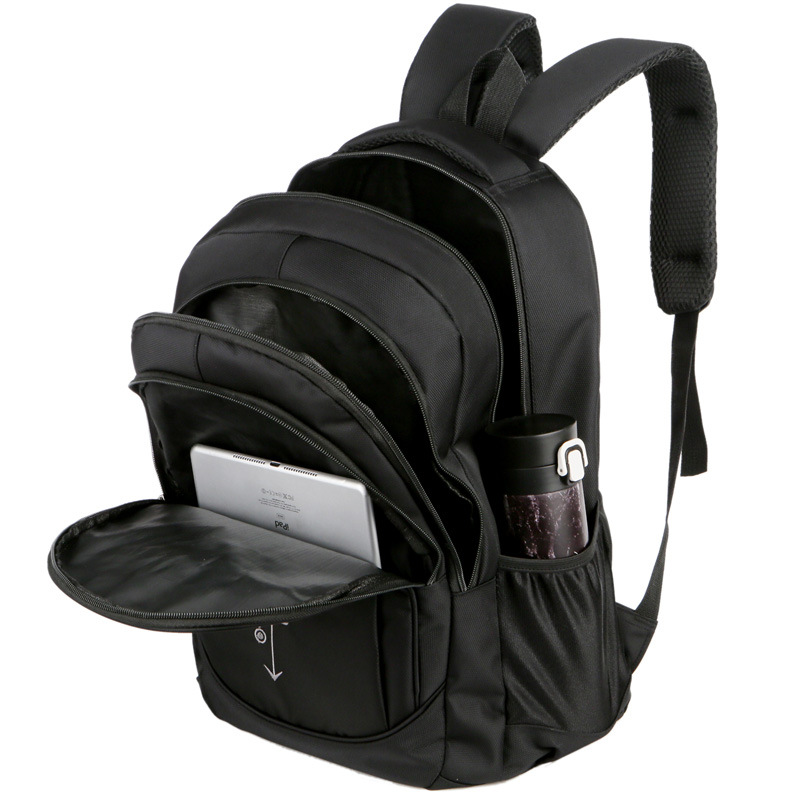 computer backpack men's backpack simple leisure travel bag nylon durable business large capacity college students bag Application Scenario