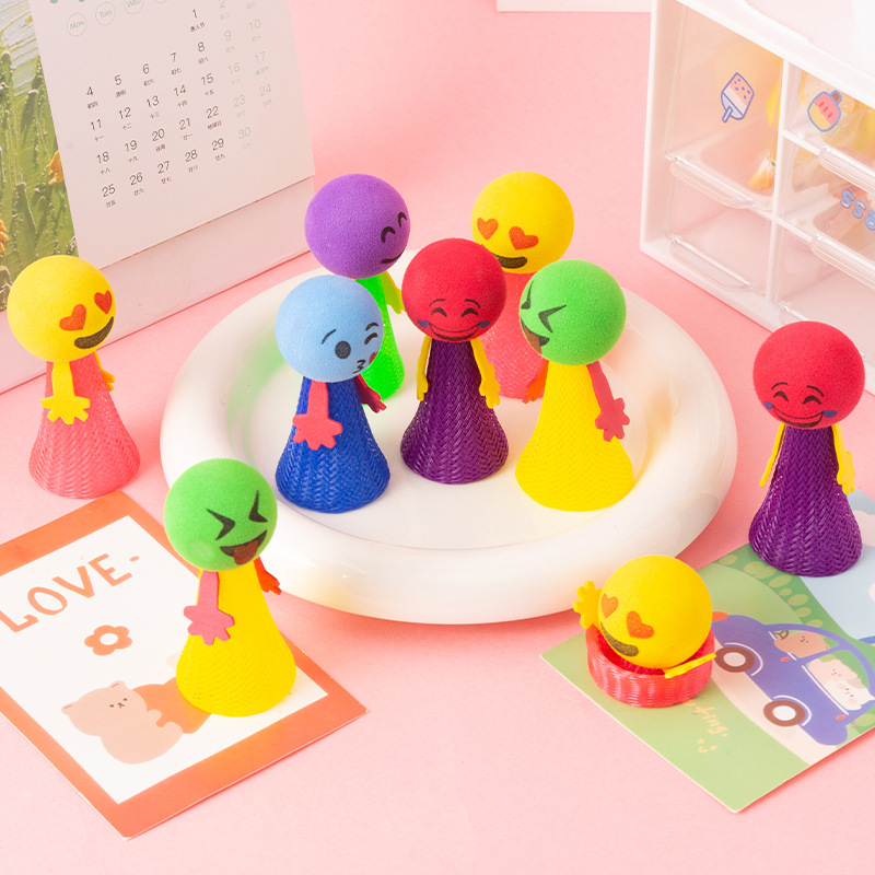 cross-border luminous toy bouncing elf spring doll bouncing villain jumping man kindergarten gifts gift wholesale Specification drawing