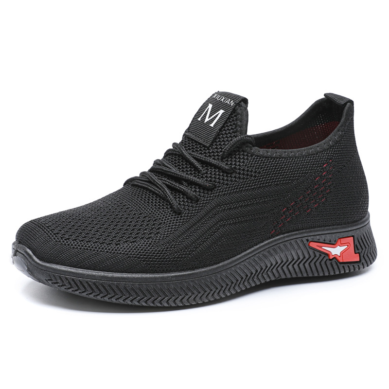 old beijing cloth shoes women's spring and autumn low heel women's shoes breathable versatile middle-aged and elderly walking shoes manufacturer one piece dropshipping full figure