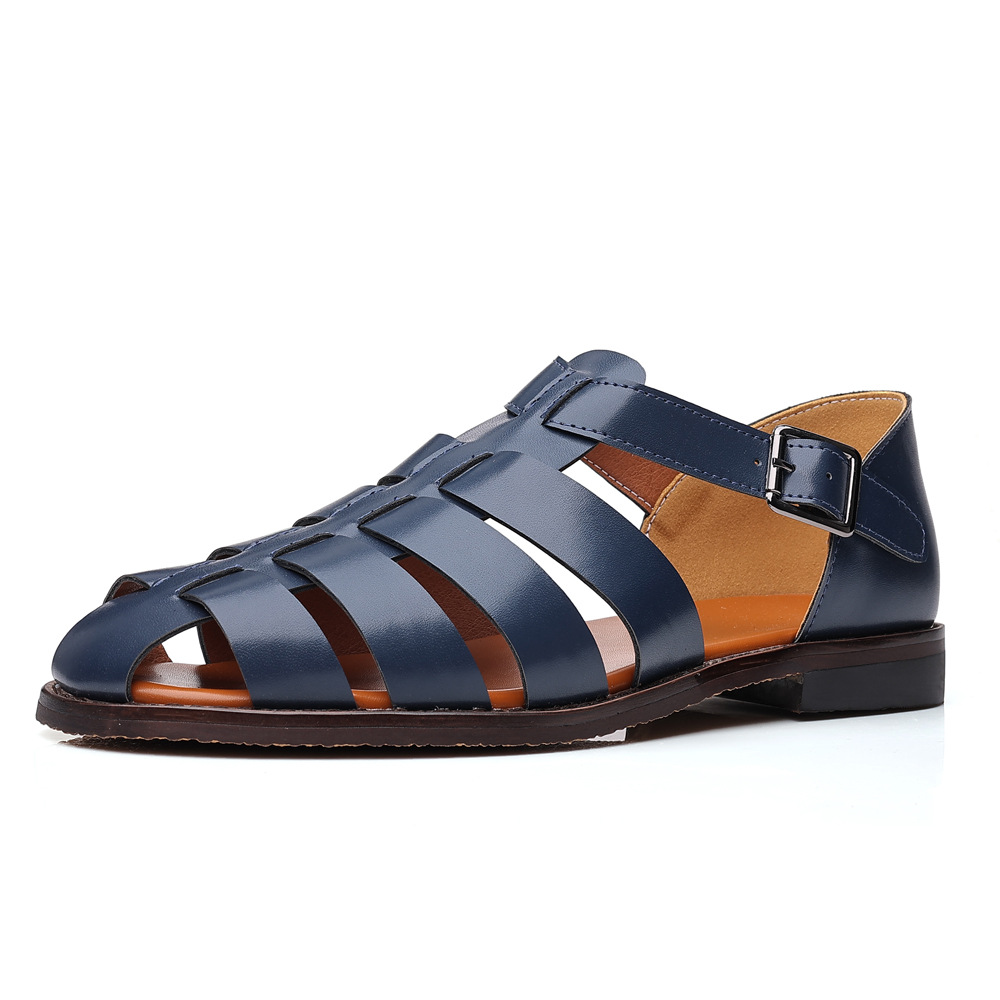 plus size men's shoes 2025 summer new casual sandals men's fashion trend roman style shoes cross-border foreign trade men's shoes Application Scenario