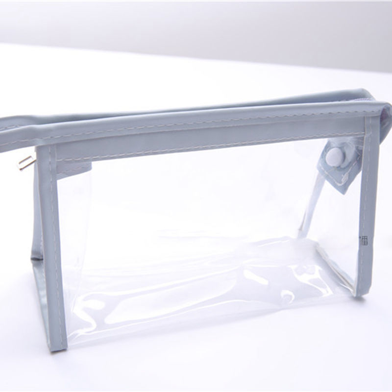 transparent pencil case large capacity simple high exam junior high school students stationery case primary school students children's pencil case ins Application Scenario
