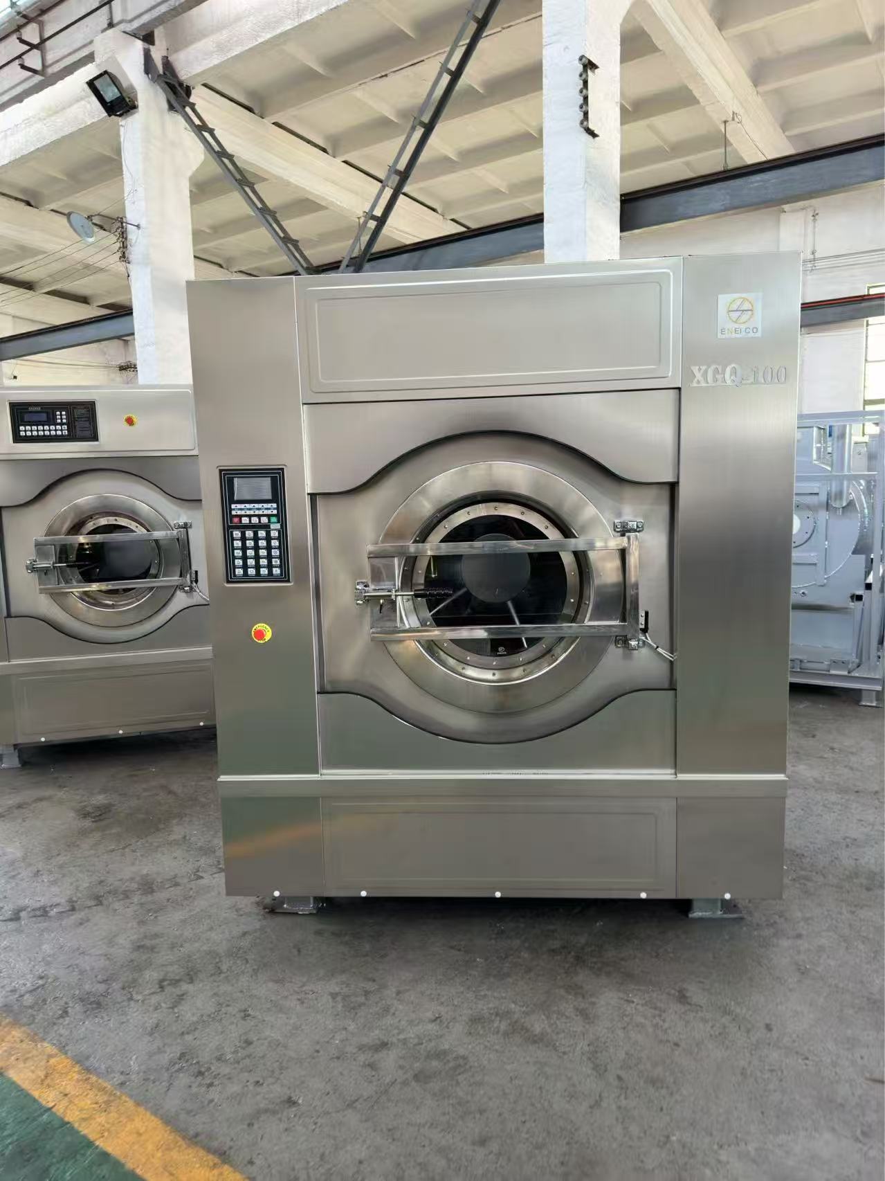 50KG自动工业洗衣机 烘干机 熨平机 熨烫机 洗衣设备 产品图