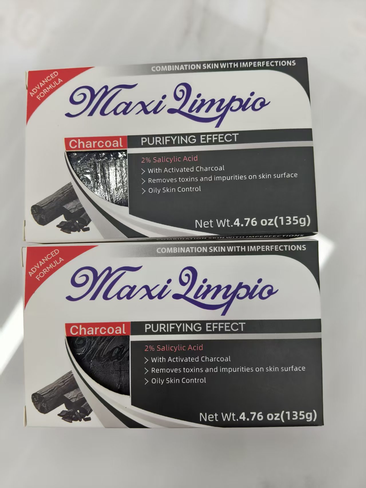 maxi limpio135g Bamboo Charcoal Oil Control Deep Pore Cleansing Handmade Soap Application Scenario