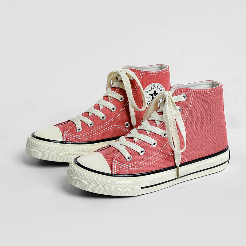 1970s retro classic high-top canvas shoes 2025 autumn new men's and women's couple joker student board shoes fashion undefined