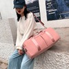 large capacity travel bag women hand-carrying business trip luggage bag 2025 travel bag dry wet separation men and women sports gym bag Specification drawing