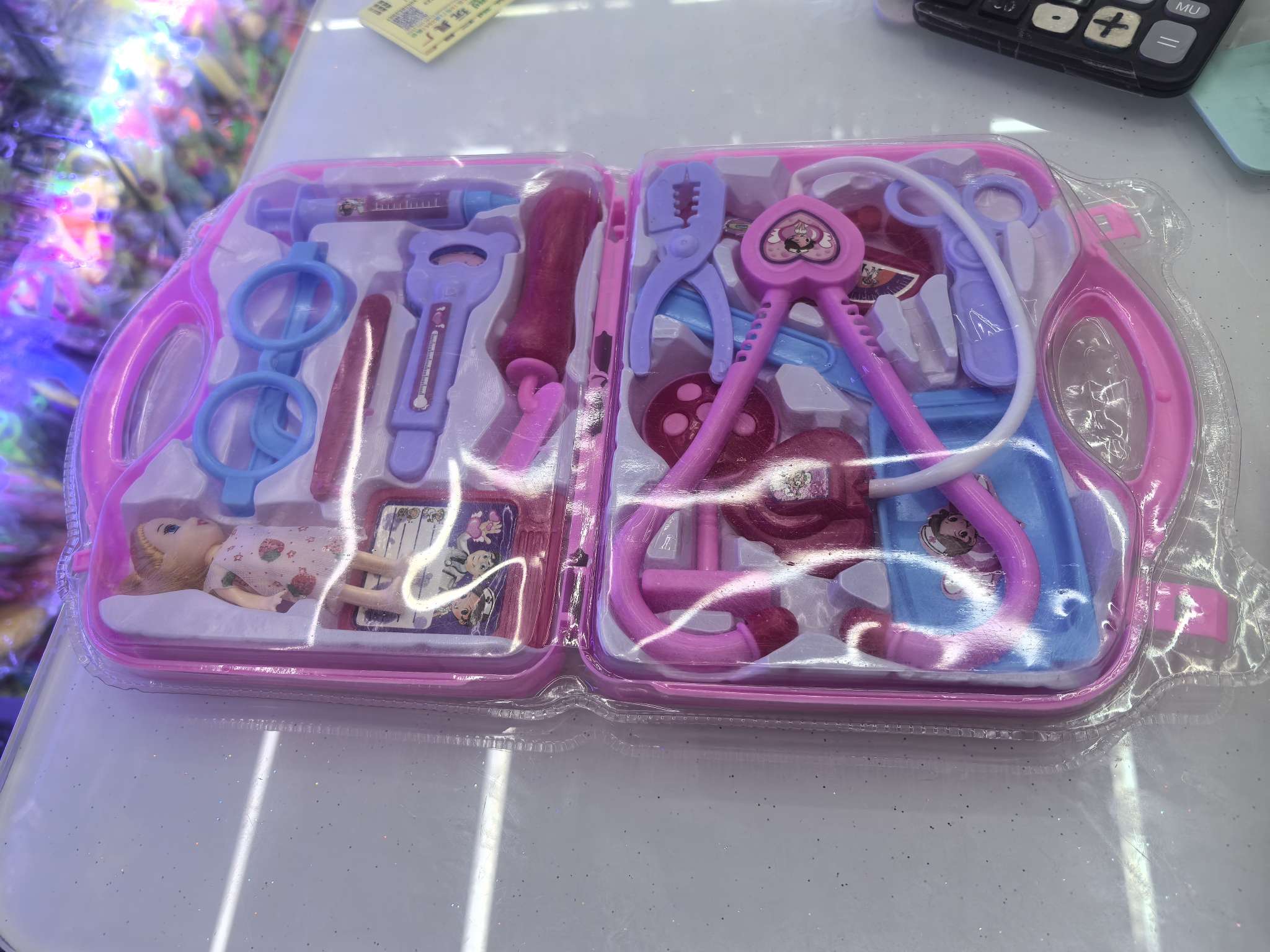 医疗套餐塑料玩具，过家家，款式多多颜色随机