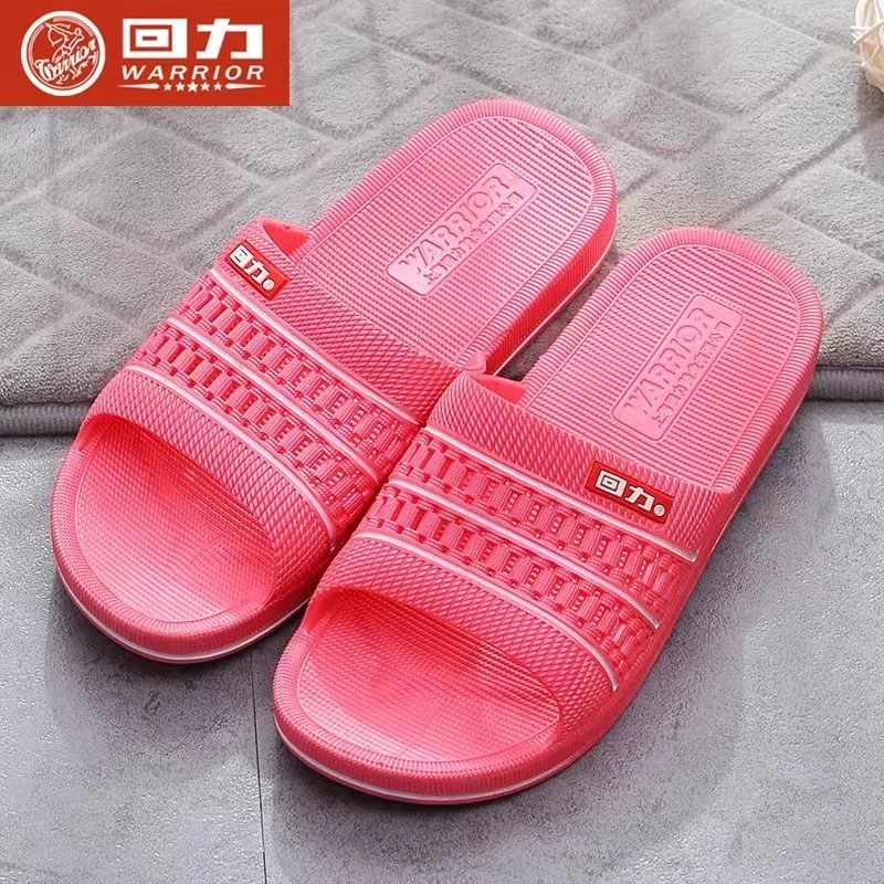 spot goods 3225 warrior men's slippers thick bottom non-slip deodorant wear-resistant home bathroom bath sandals summer wholesale full figure
