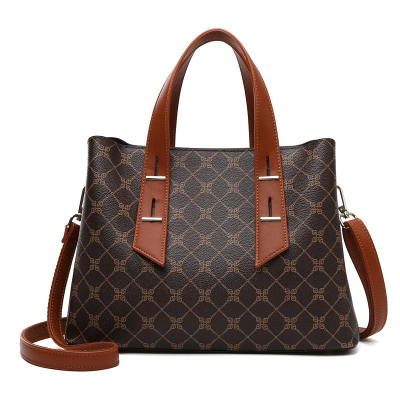 women's bag 2025 new tote bag simple large capacity women's cross-body bag high-grade soft leather handbag full figure