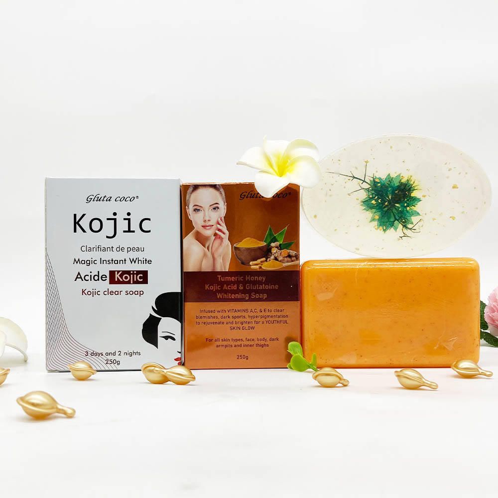 Gluta Tumeric Honey Kojic Acid & Glutatoine Whitening Soap Application Scenario