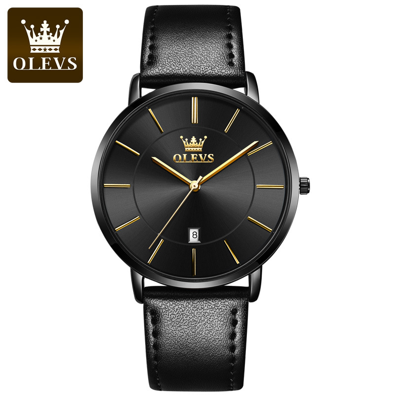 olevs brand watch factory wholesale cross-border foreign trade hot selling amazon watch men's watch watch details Picture