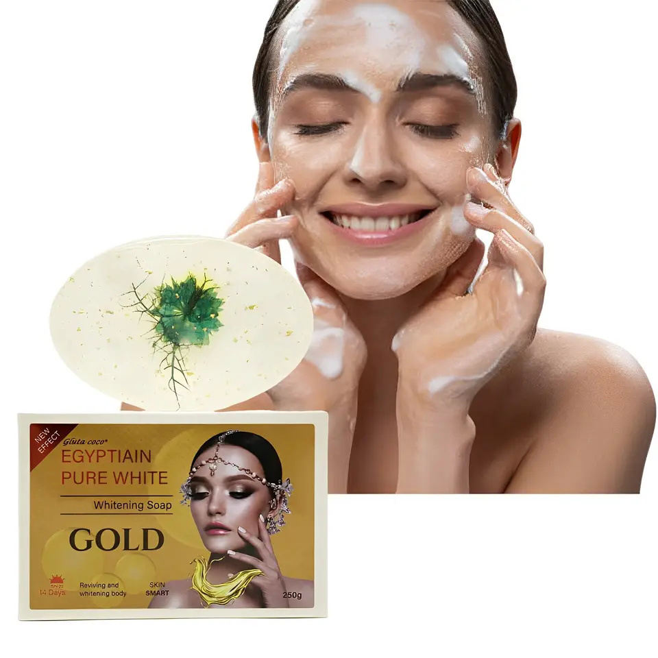 Gluta Coco GOLD Whitening Soap Natural Handmade Soap details Picture