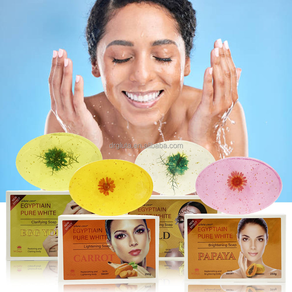 Gluta Coco CARROT Lightening Soap with Glutathion Anti Wrink Application Scenario