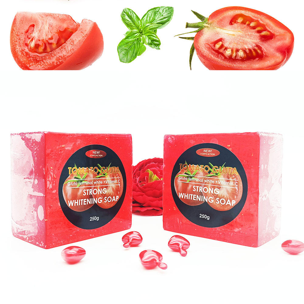 Gluta Master Five Days Action Tomato Strong Whitening Soap pic 1