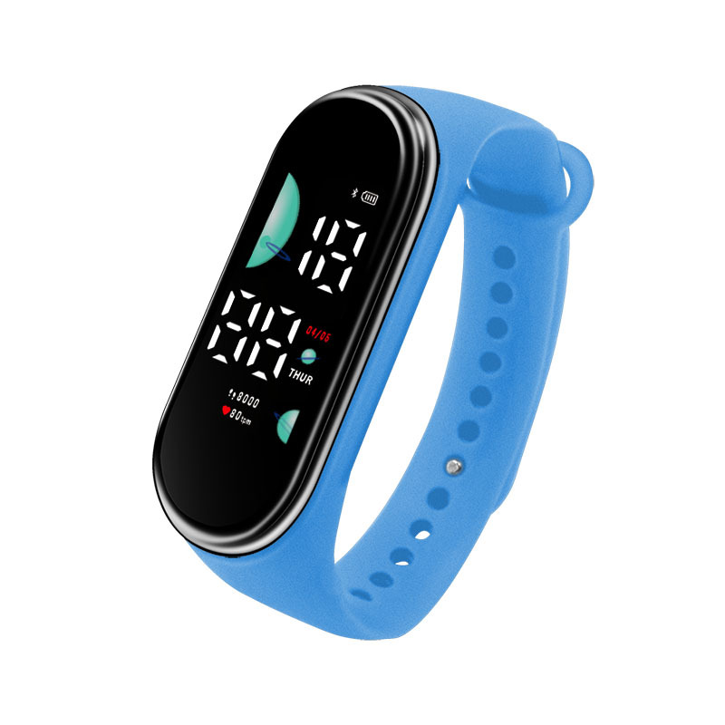 cross-border direct selling spot touch electronic watch led watch children's electronic watch student sports watch wholesale details Picture