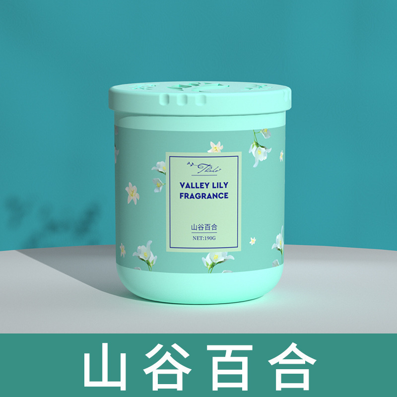 home perfume air freshing agent ice cream aromatherapy lasting fragrance deodorant solid balm indoor aromatherapy wholesale Specification drawing