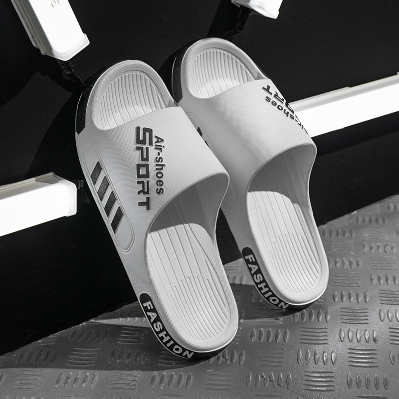 slippers men's summer outdoor bathroom couple non-slip slipper interior home sandals men's deodorant large size free shipping Item Picture
