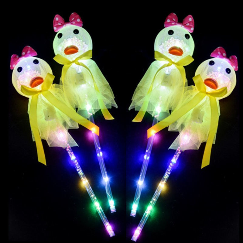 internet celebrity bounce ball flash starry sky stick magical wand night market stall yiwu luminous toy square promotion hot sale full figure