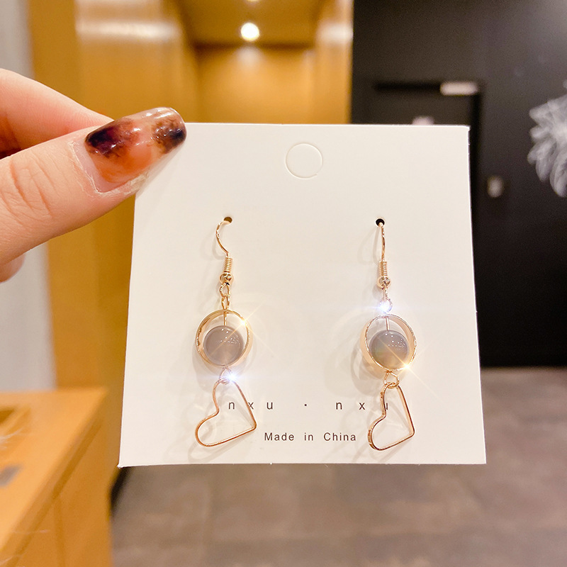 high-grade elegant earrings women's night market stall minority all-match earrings internet celebrity live hot earrings wholesale Item Picture