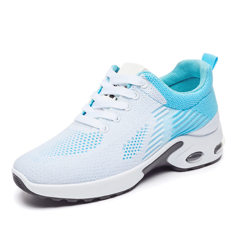 women's sports shoes summer new mesh flying woven women's breathable shoes fashion versatile casual shoes women's cross-border running shoes undefined