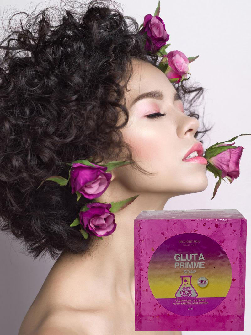 The Hot-sales Gluta Primme Daily Cleaning Face&body Soap details Picture